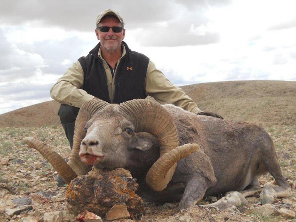 Larry won the 2007 Weatherby Award, a so-called Nobel Prize of trophy hunting that required big-game carcasses from almost every continent. - Credit: Larry Rudolph/Facebook