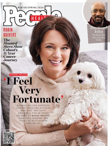 <p>Diana King/people</p> Rhonda Nelson and her rescue Maltese, Sparkles.