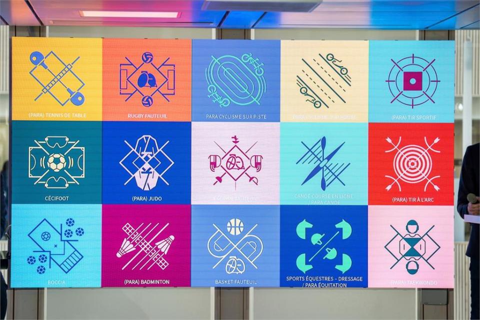 巴黎奧運公布「62種運動項目」圖標！對稱設計網大讚：實在太漂亮