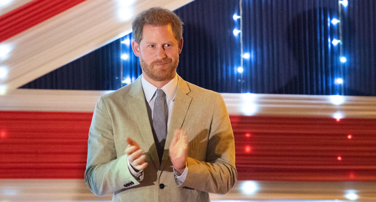 Prince Harry, Duke of Sussex makes a speech at a reception at the British High Commissioner’s Residence on day seven of the royal tour of Africa on September 29, 2019 in Lilongwe, Malawi. [Photo: Getty]