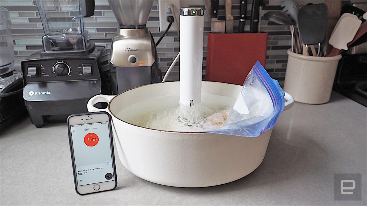 Joule Sous Vide By ChefSteps WiFi Bluetooth Slow Immersion Cooker