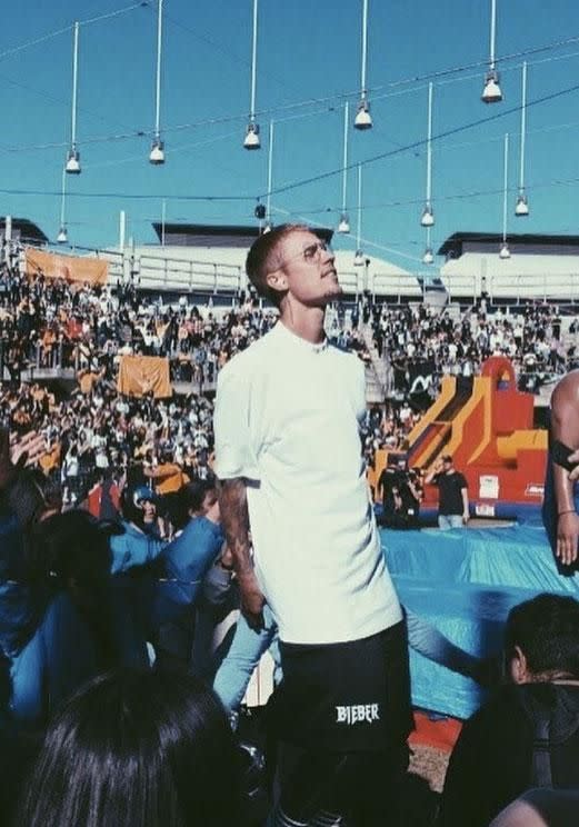 Justin Bieber had Sydneysiders up on their feet on Friday, as he joined in on the festivities for the last day of the annual Hillsong Conference 2017. Source: Instagram