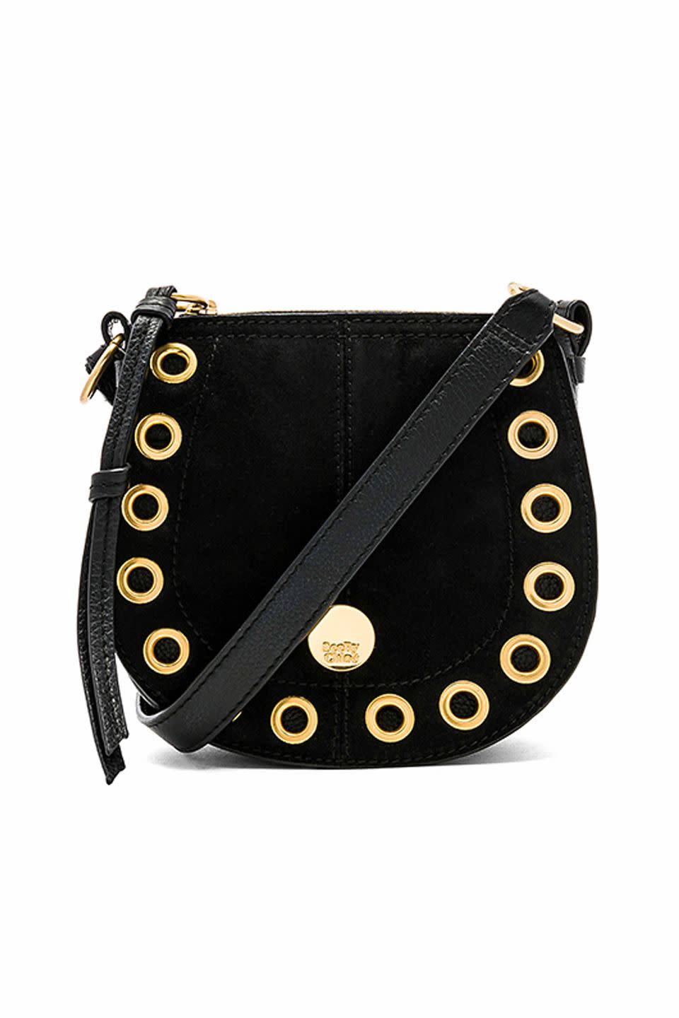 See By Chloe Grommet Saddle Bag