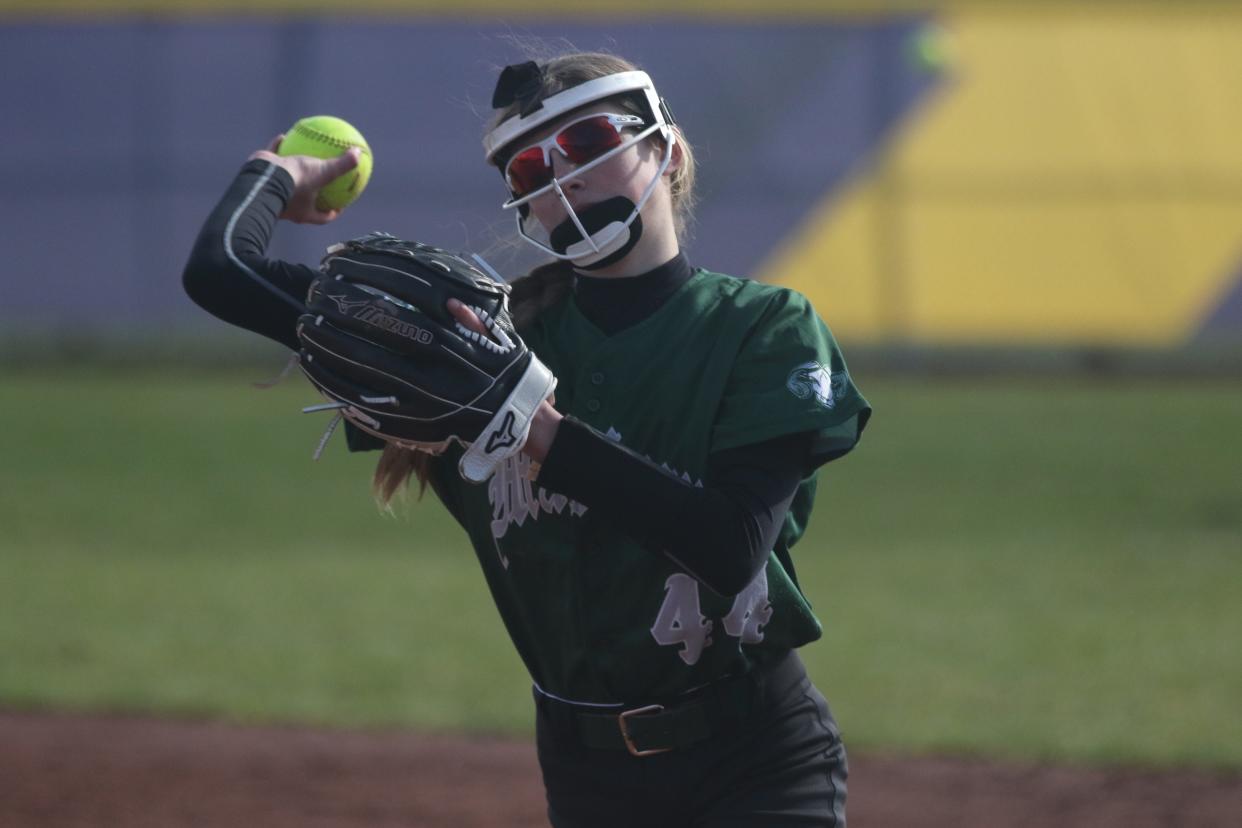 Madison's Izzy Wamsley has the Rams at No. 2 in the Richland County Softball Power Poll.