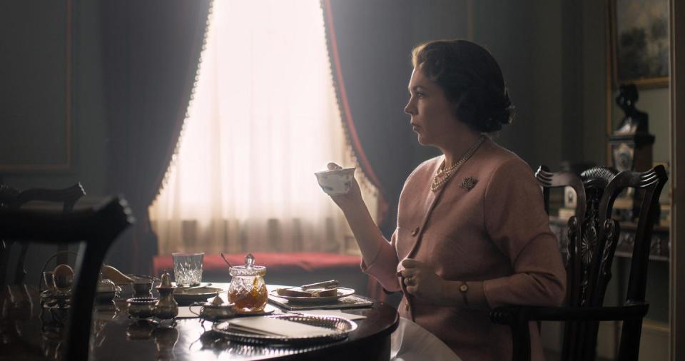 Olivia Colman as The Queen in the Crown (Netflix)