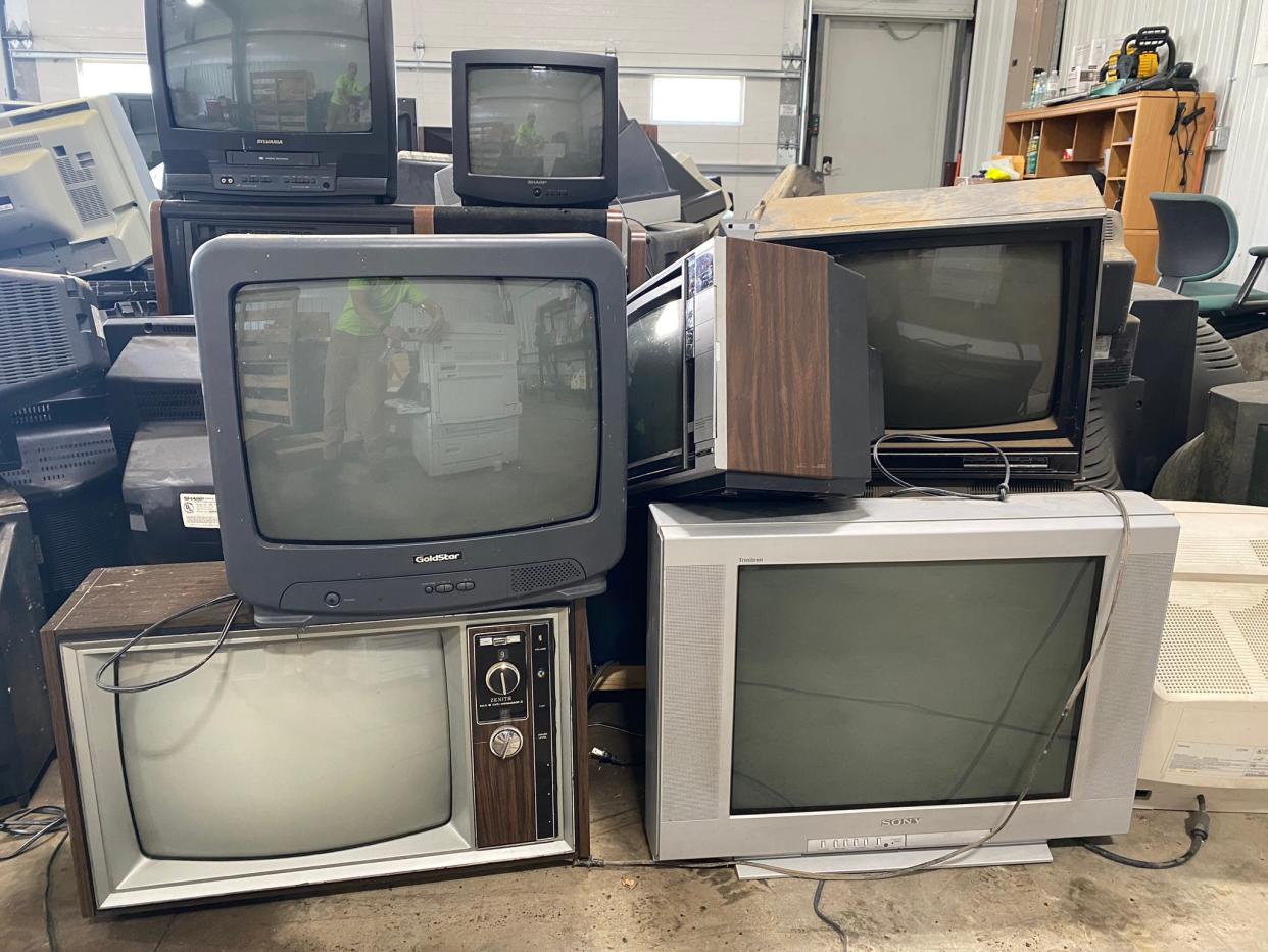 TVs of all shapes, sizes, and age will be accepted during the October 12th electronic and small appliance recycling event.