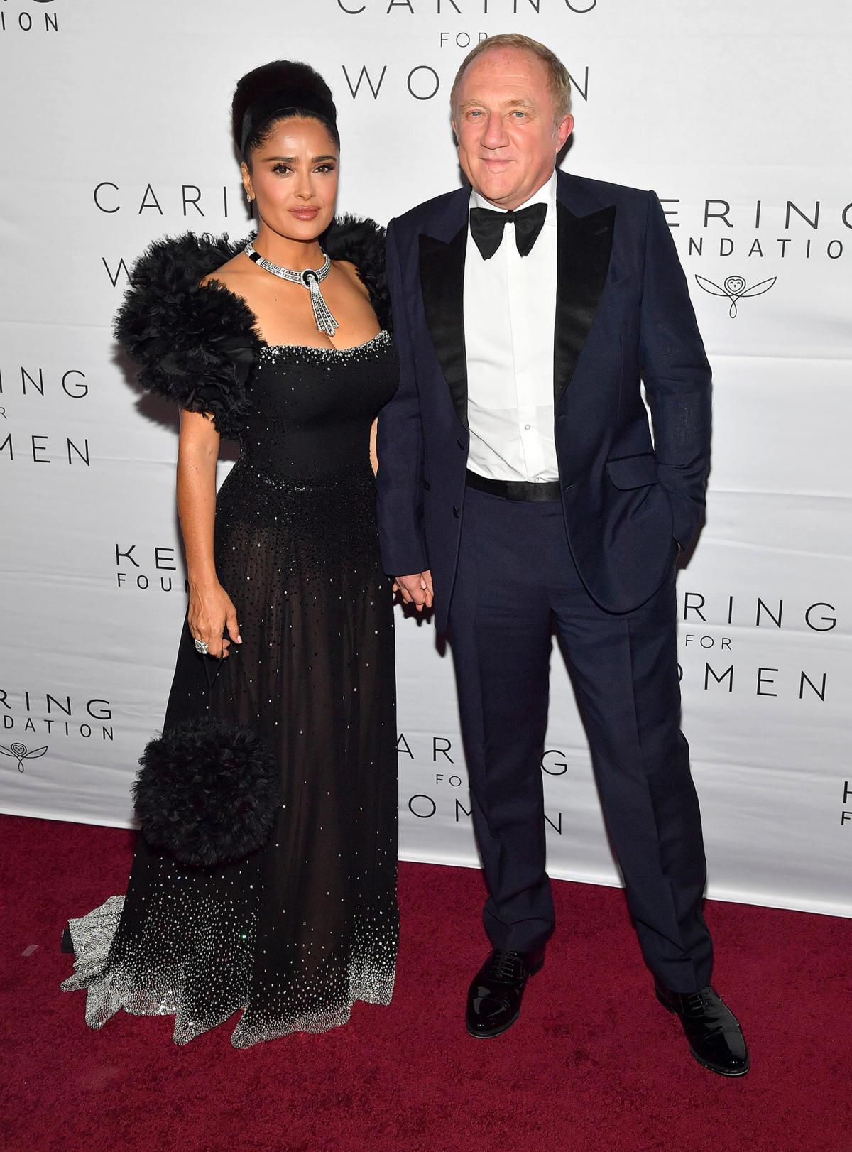 Look: Salma Hayek has vow renewal ceremony with husband 