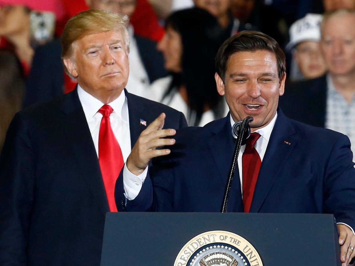 ron desantis donald trump