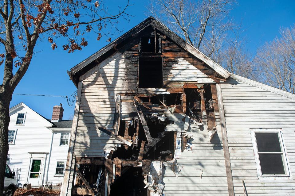 A three-alarm fire at 203 Pond St. in Natick last month destroyed a historic barn overnight.