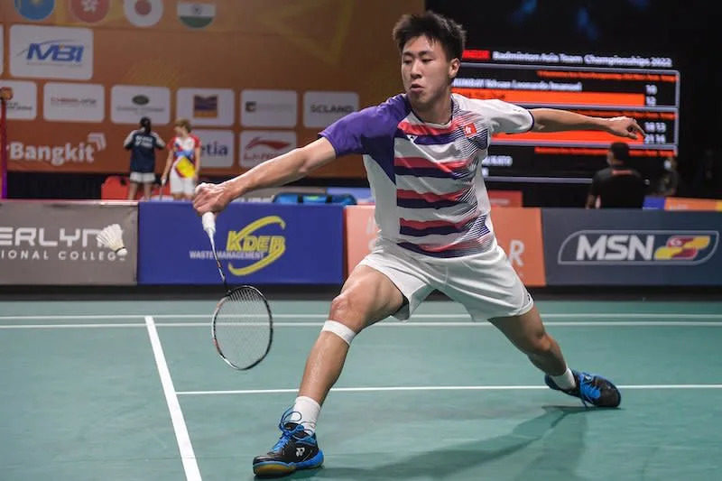 陳延澤（Photo Credit : Badminton Asia twitter）