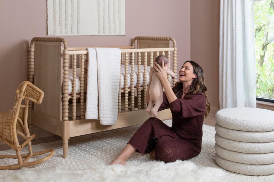 Odette Annable’s Daughter’s Nursery with Crate & Kids