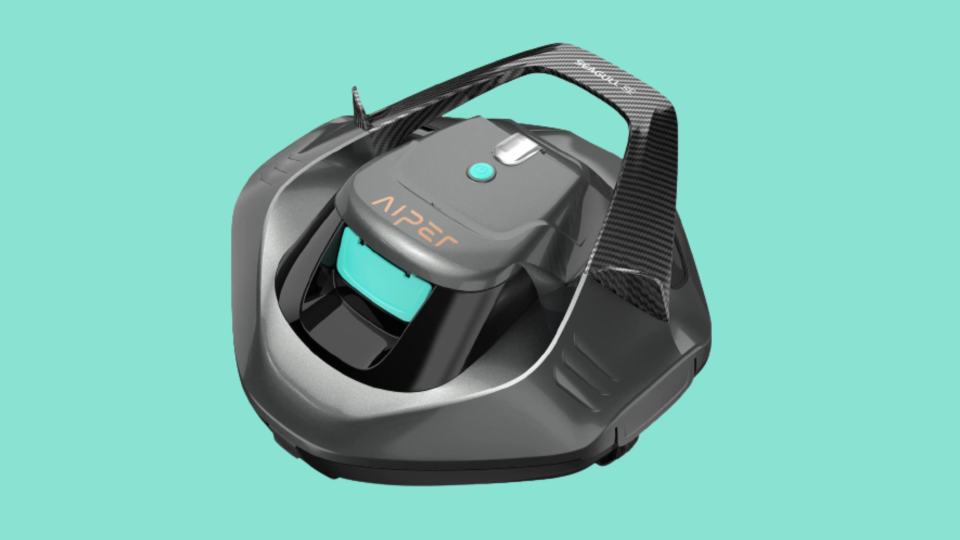 Keep your pool clean with this robot pool vacuum on sale at Amazon today.