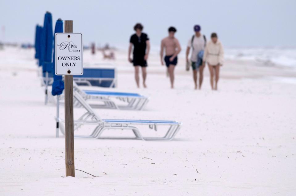 According to Escambia County Commissioner Jeff Bergosh, the county has recently located the deeds from the federal government's sale of Perdido Key to the county, and Bergosh claims the agreement includes a 75-foot beach access easement for public use. 