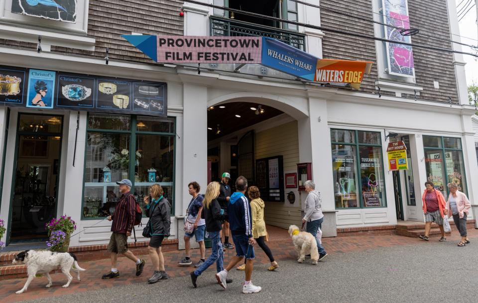 The Provincetown International Film Festival draws movie-goers to the center of town, along Commercial Street.