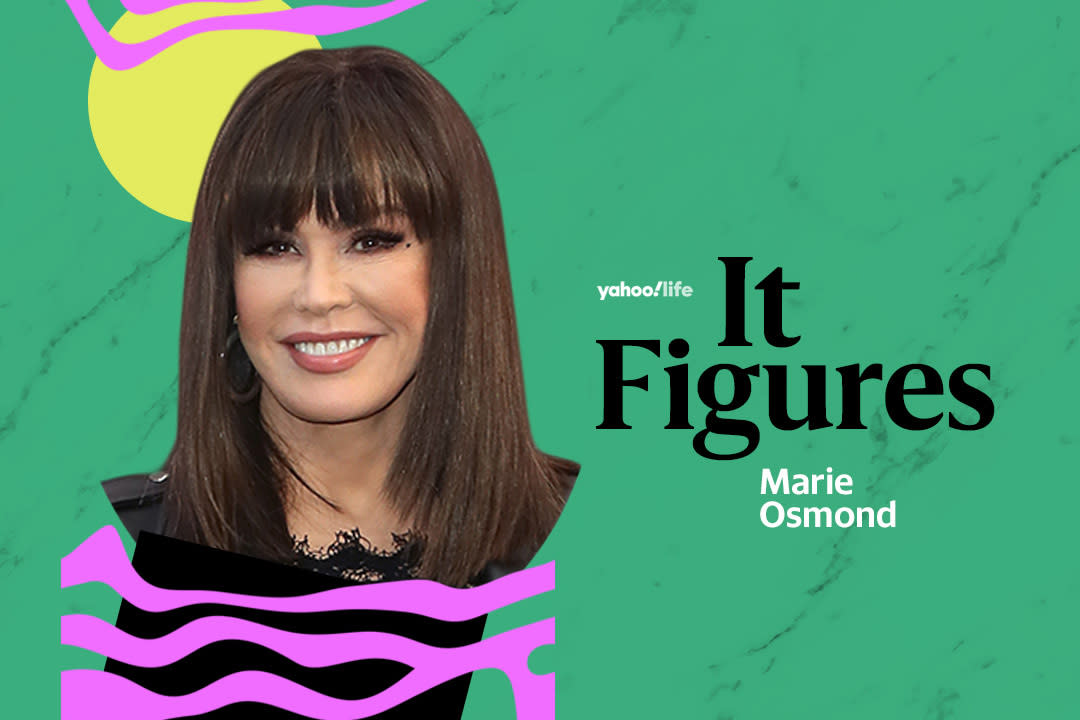 Marie Osmond reflects on her decades-long struggle with body image. (Photo illustration: Yahoo News; photo: Getty Images)
