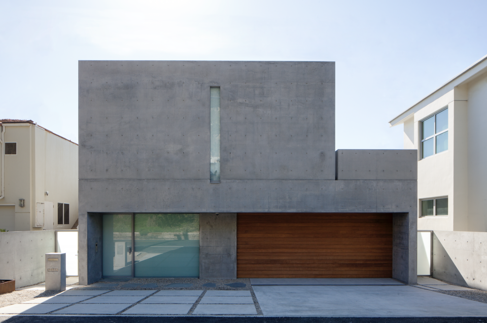 Tadao Ando - House - Malibu - Streetfront Facade - Beach Real Estate