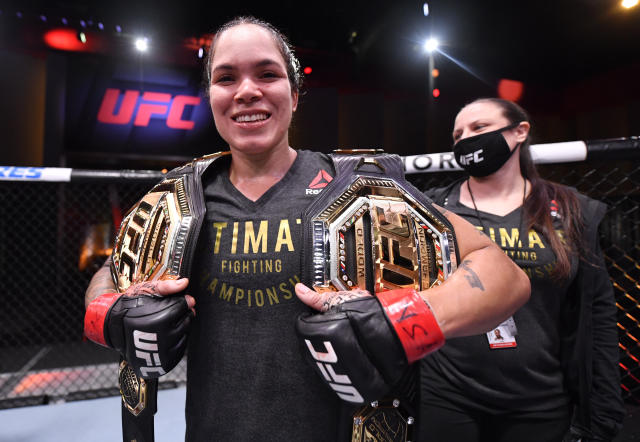 Nina Ansaroff will now fight as Nina Nunes after taking the surname of wife  Amanda Nunes