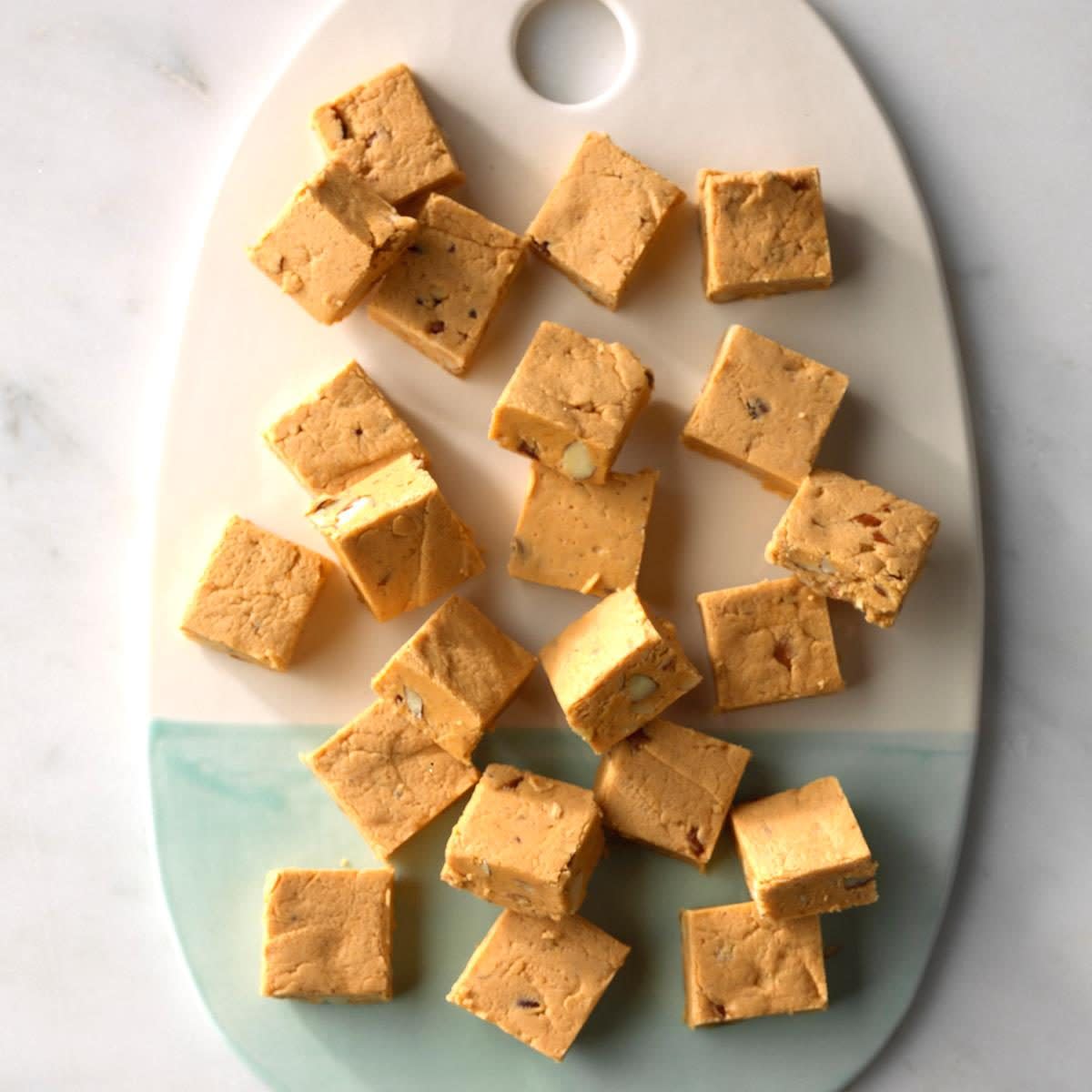 Butterscotch Pumpkin Fudge