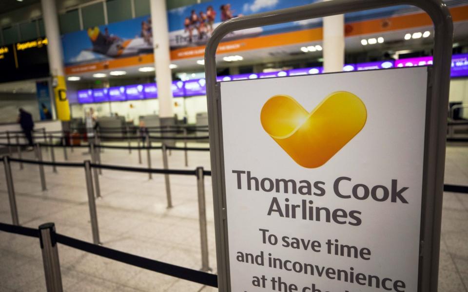 The airline arm of Thomas Cook is separate and sells packages and flight-only trips, some of which are not Atol-protected - Bloomberg