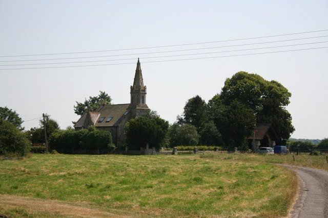 The church house in 2006