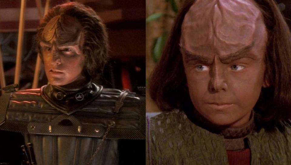 The teenage and child versions of Worf's son Alexander, as seen on Star Trek: The Next Generation and Deep Space Nine.