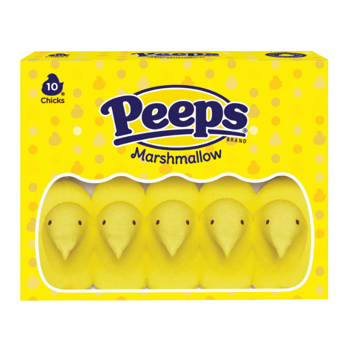 a box of peeps candy