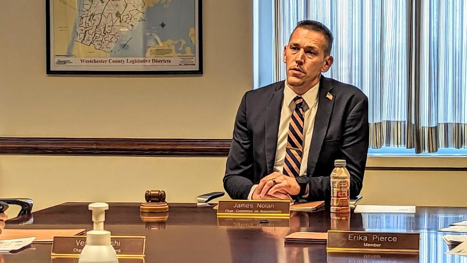 County Legislator Jimmy Nolan, R-Yonkers, said it's time for Legislator Chris Johnson to step down because he moved from the 16th District into the 15th District, which Nolan represents.