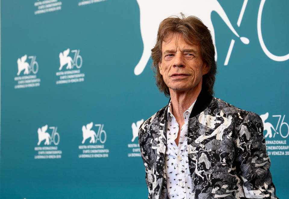 Mick Jagger is featured in a rare picture for girlfriend Melanie Hamrick's birthday, who is 43 years younger.  