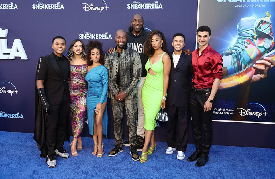 Chosen Jacobs, Devyn Nekoda, Lexi Underwood, Bryan Terrell Clark, John Salley, Yvonne Senat Jones, Hayward Leach and Kolton Stewart - Credit: Arturo Holmes/Getty Images