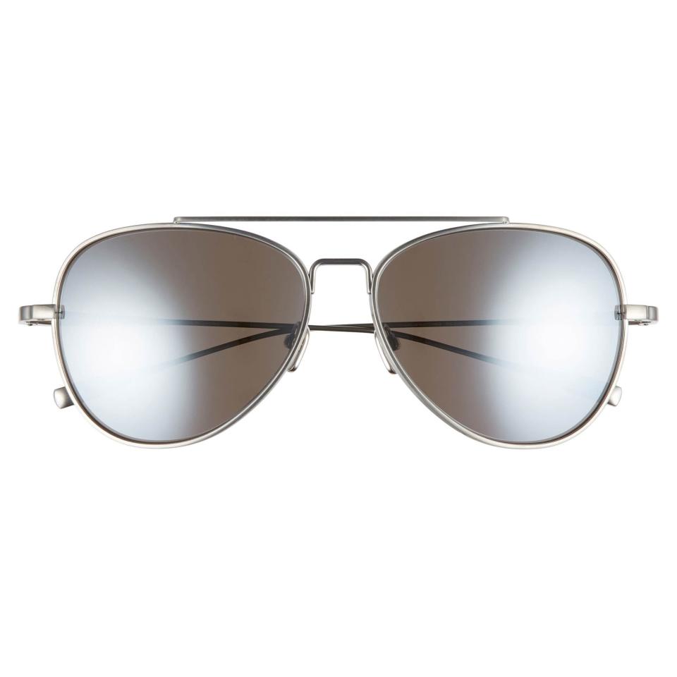 60mm Titanium Polarized Sunglasses