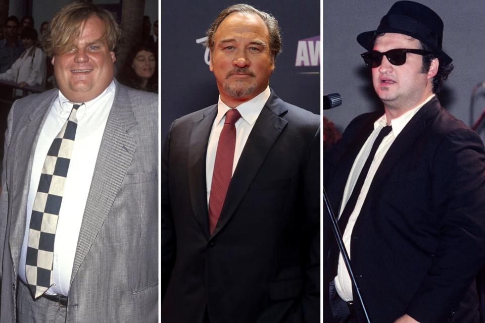 Jim Belushi Begged Chris Farley to End Drug Use After Seeing Brother John Overdose: 'Please Stop'