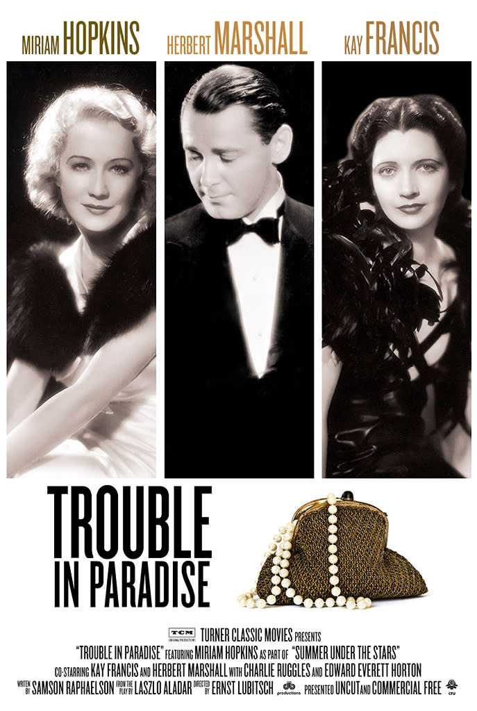 Turner Classic Movies' "Summer Under the Stars" Festival TROUBLE IN PARADISE