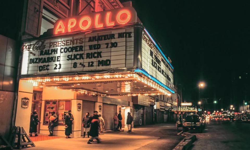 Apollo Theatre on 125th Street, Harlem, New York.