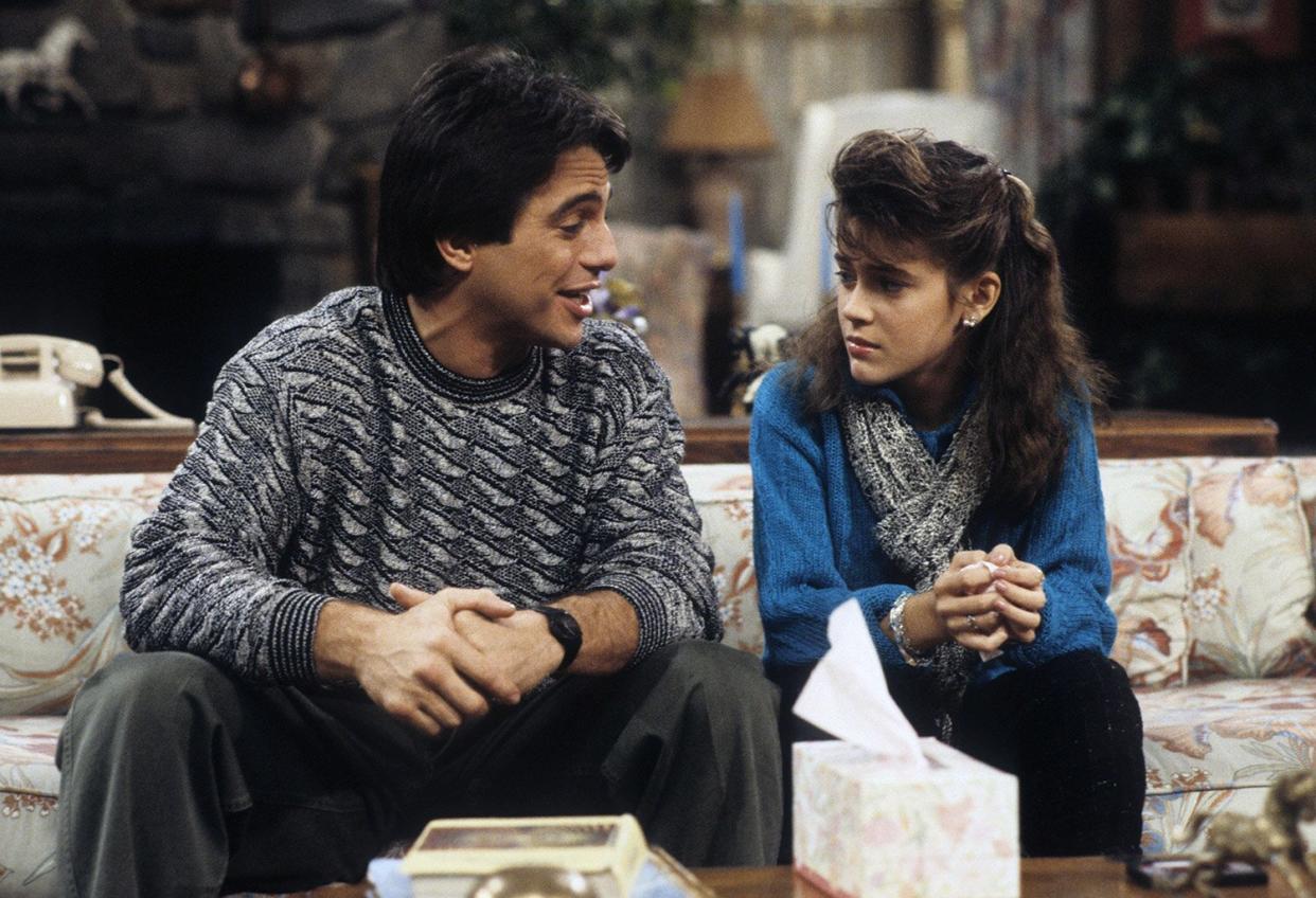 Tony Danza and Alyssa Milano