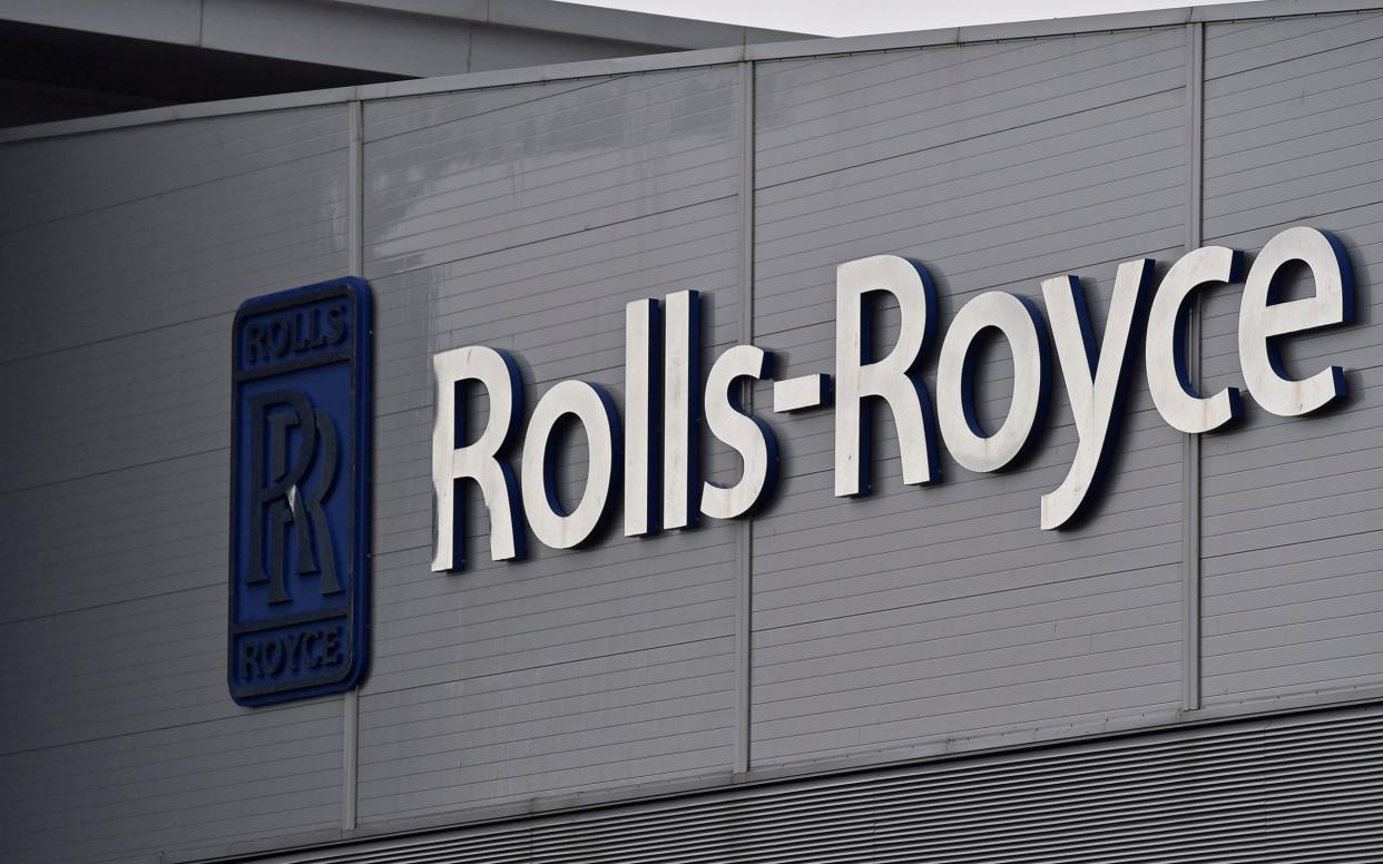 rolls-royce sign