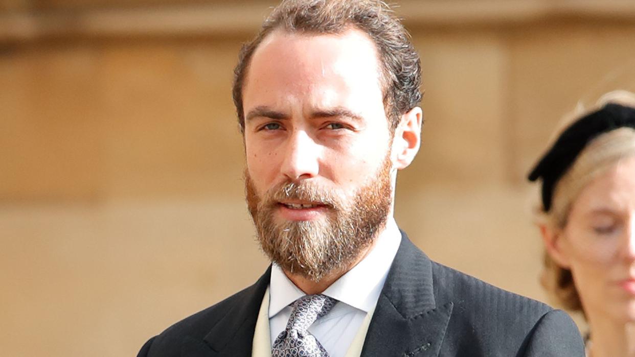 A photo of James Middleton at Princess Eugenie's wedding 