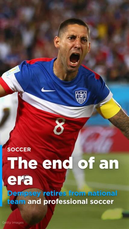 U.S. national team legend Clint Dempsey retires from professional soccer