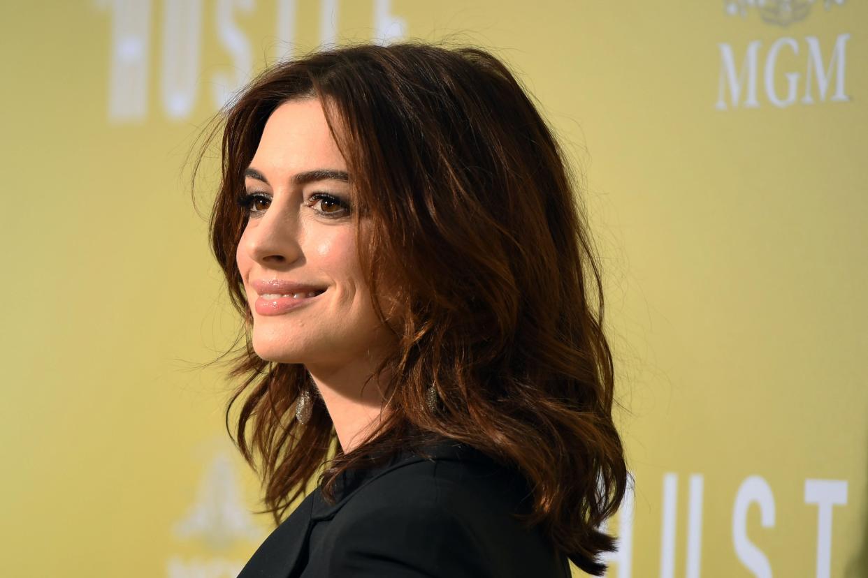 Anne Hathaway reveals she's pregnant with a second child.