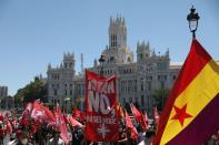 Protesters stage anti-NATO rally in Madrid