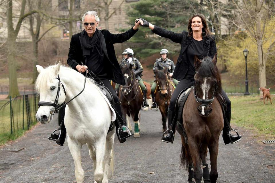 Bryan Bedder/Getty Andrea Bocelli and Veronica Berti Bocelli