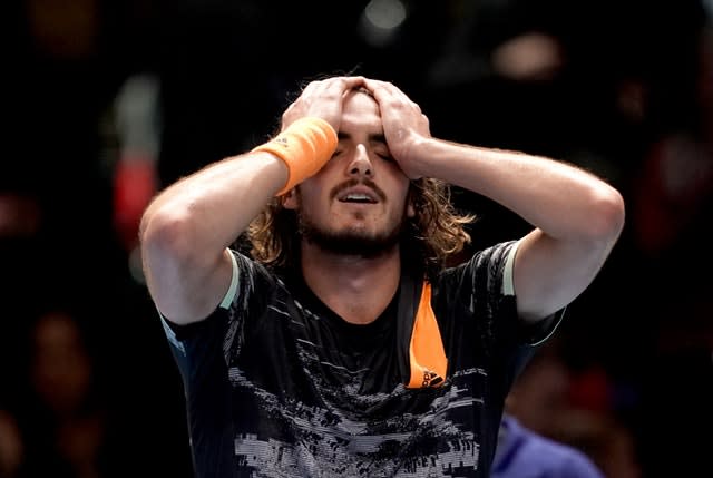 Stefanos Tsitsipas described his win as a rollercoaster 