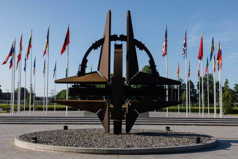 Vor dem Nato-Gipfel in der kommenden Woche hat der Bundestag über die 75-jährige Geschichte des Verteidigungsbündnisses und die weitere Ausrichtung in Zeiten des russischen Angriffskriegs in der Ukraine debattiert. (SIMON WOHLFAHRT)