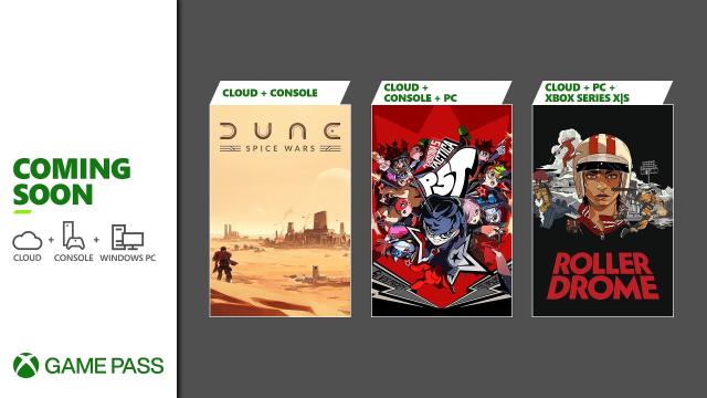 Dune: Spice Wars, Persona 5 Tactica, and Rollerdrome are coming to