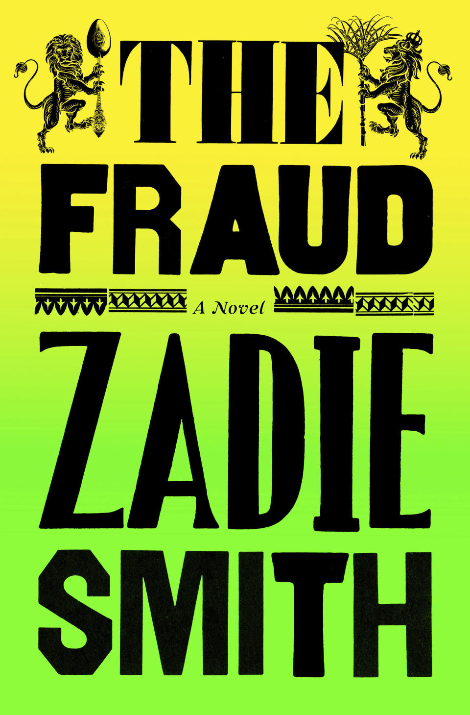 This cover image released by Penguin Press shows "The Fraud" by Zadie Smith. (Penguin Press via AP)