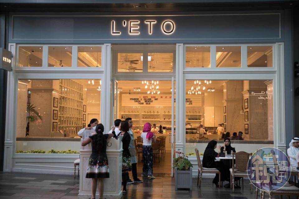 「L’ETO」是City Walk裡頗受歡迎的輕食店。