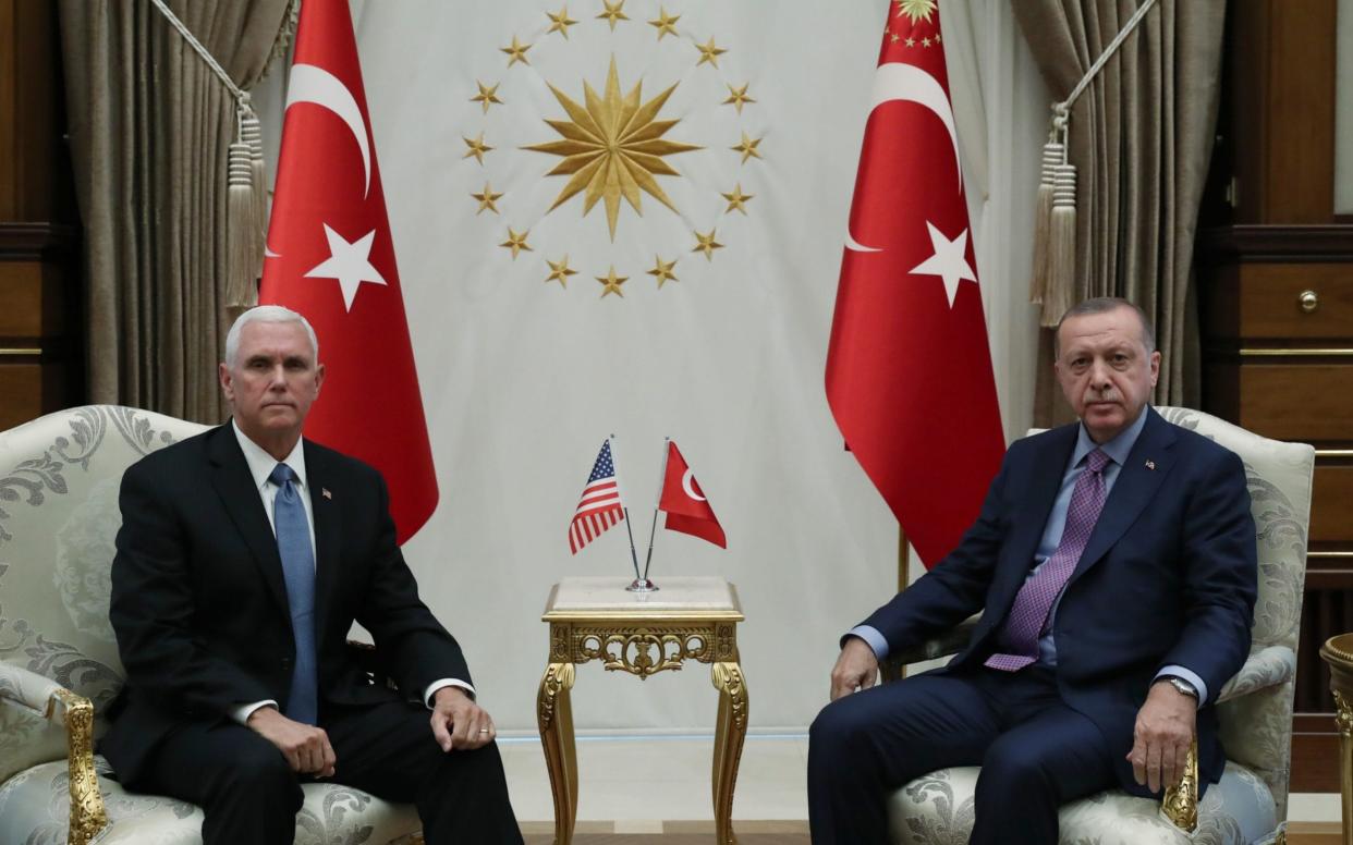 Mike Pence led the US delegation to Turkey - Anadolu