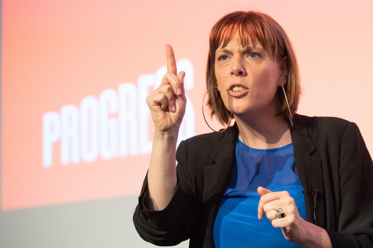 Jess Phillips speaking at the Progress annual conference at the TUC Congress Centre in Great Russell Street, London.