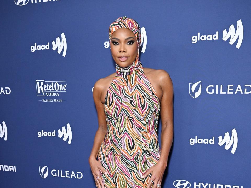 Gabrielle Union at the 2023 GLAAD Media Awards.