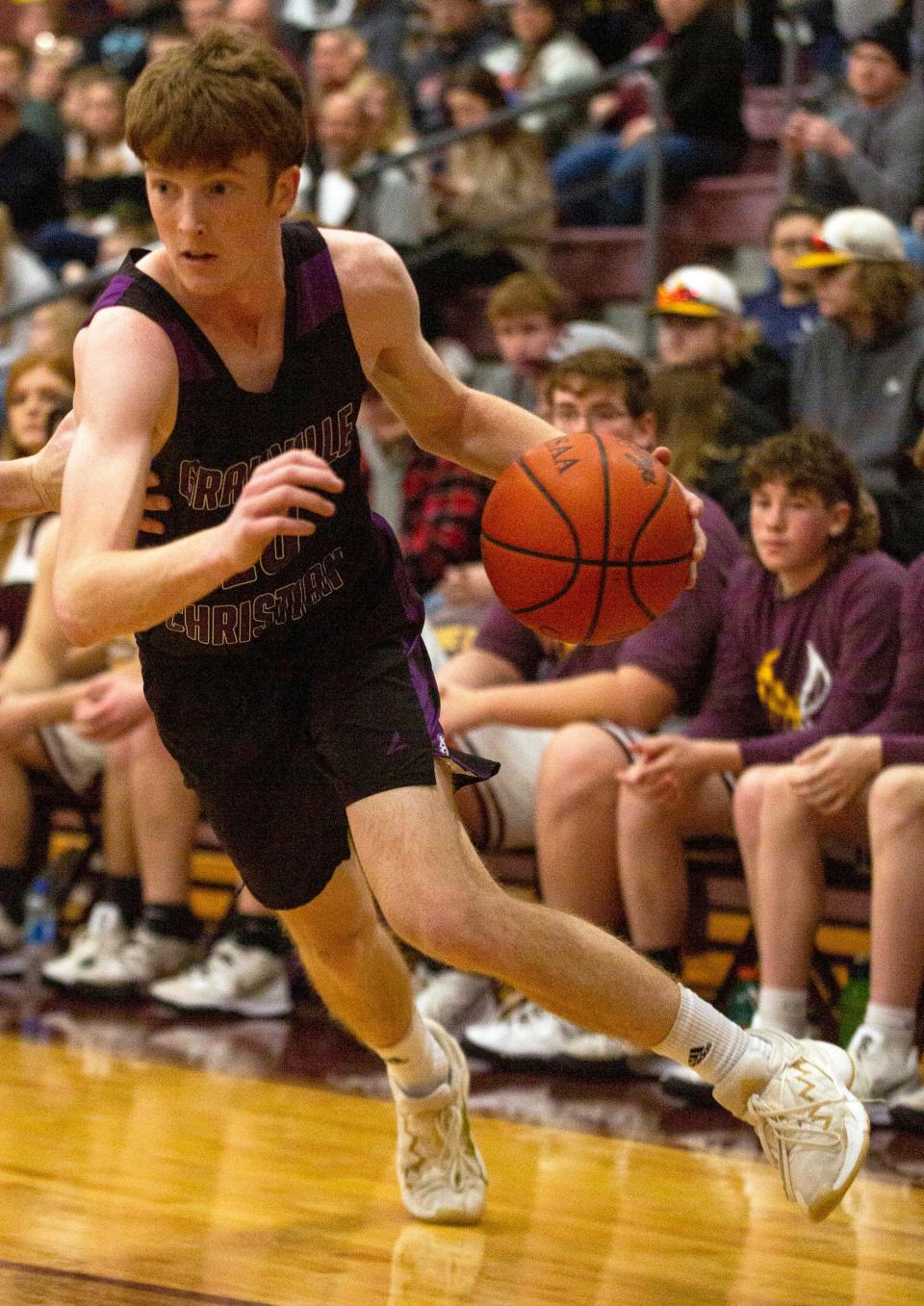 Granville Christian senior Joe Benvie was named to the All-Ohio Division IV special mention list on Monday.