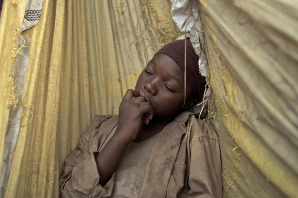 This image released by Item 7 shows Rachel Mwanza in a scene from "War Witch." (AP Photo/Item 7)